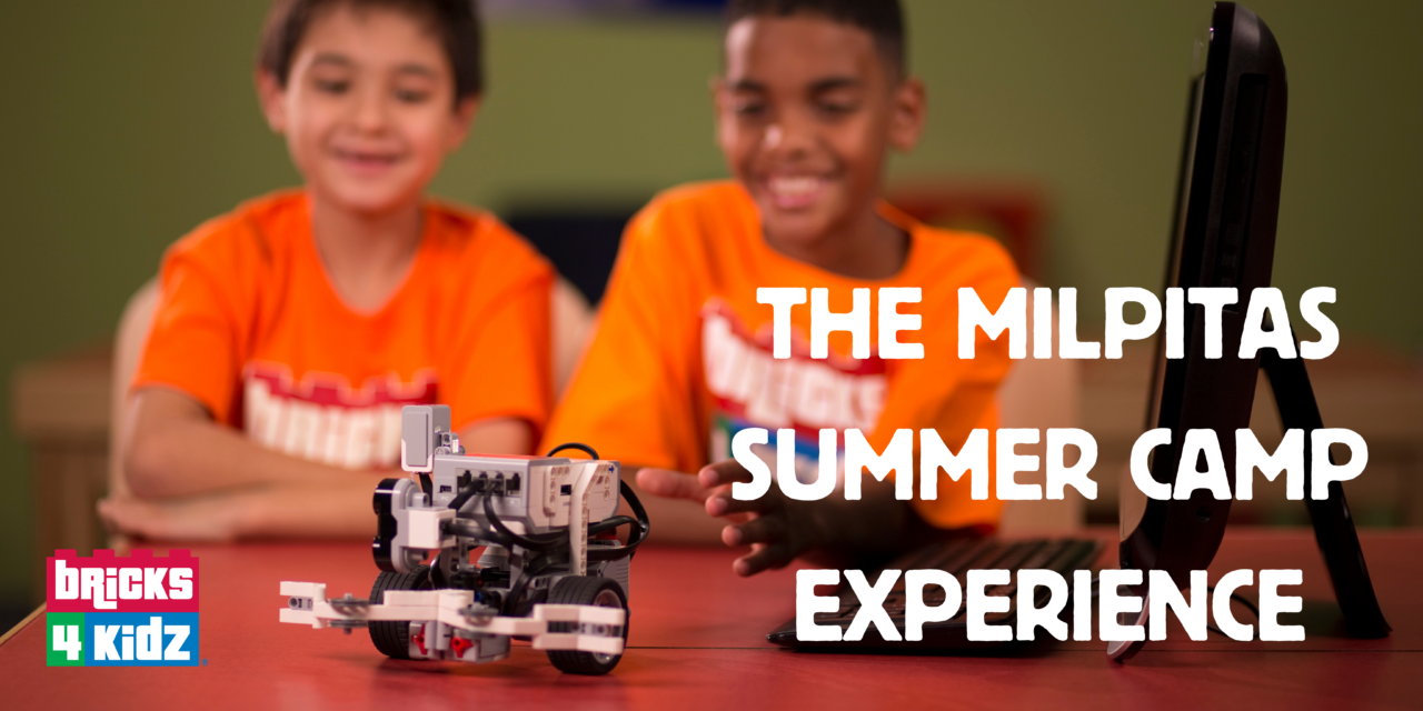 Bricks4Kidz Summer Camp Exploring STEM with Dronebots in Milpitas